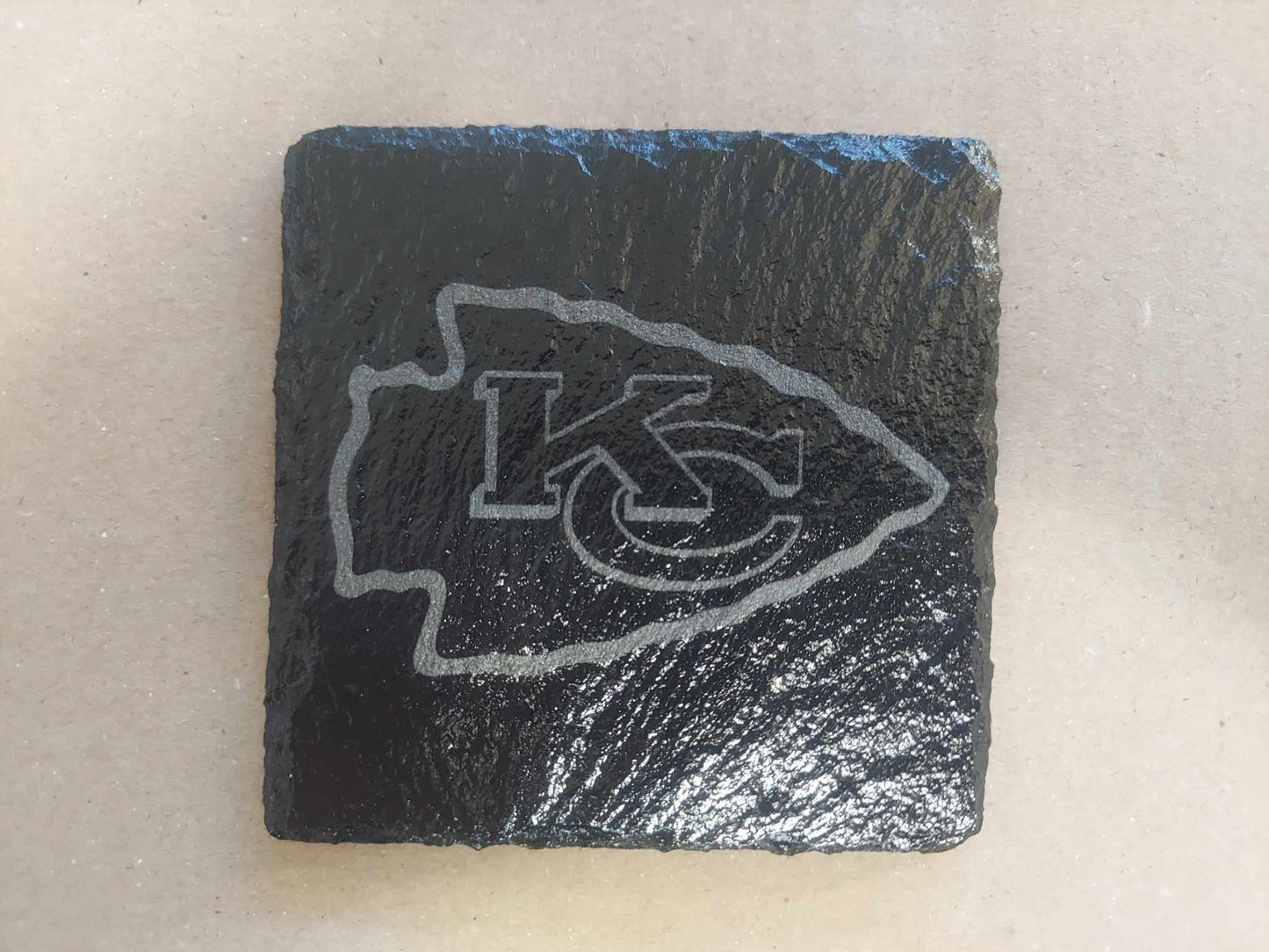 Kansas City Chiefs Slate Coaster (Set of 4)